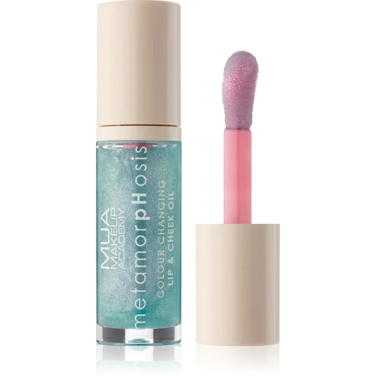 Metamorphosis gloss with lip oil for lips and cheeks Mermaid (Raspberry) 7 ml
