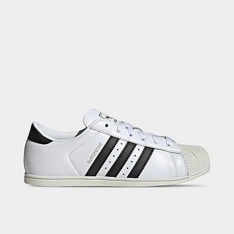 Zapatos casuales adidas Originals Superstar Lo Pro en Cloud White/Core Black/Gold Metallic
