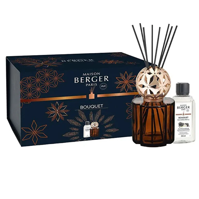 Gift Set Aroma Diffuser Pomelis Brown + Refill Magnificent Vanilla 200 ml