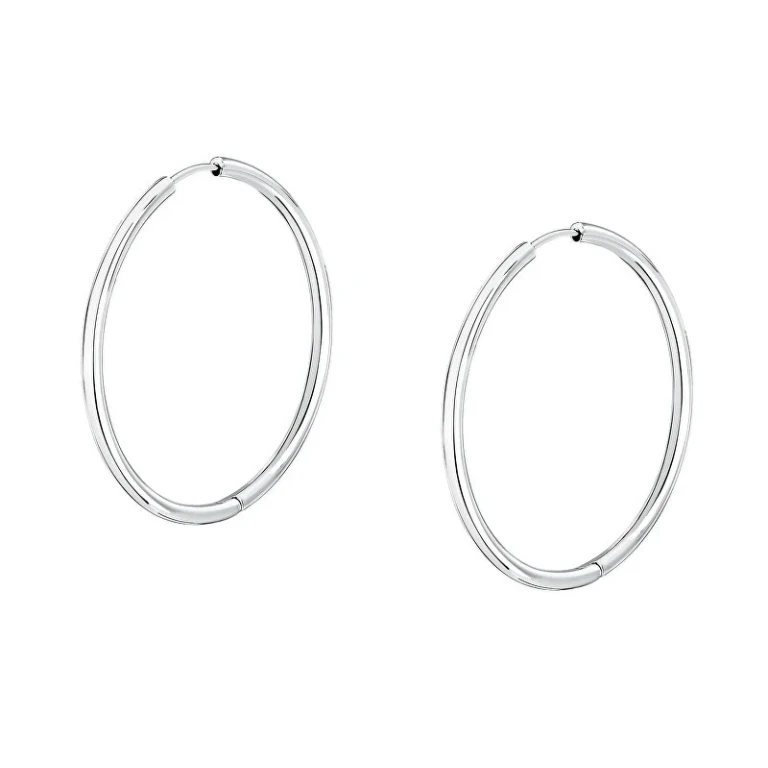 Steel Hoop Earrings Ø 3.5 cm Creolo Saup25