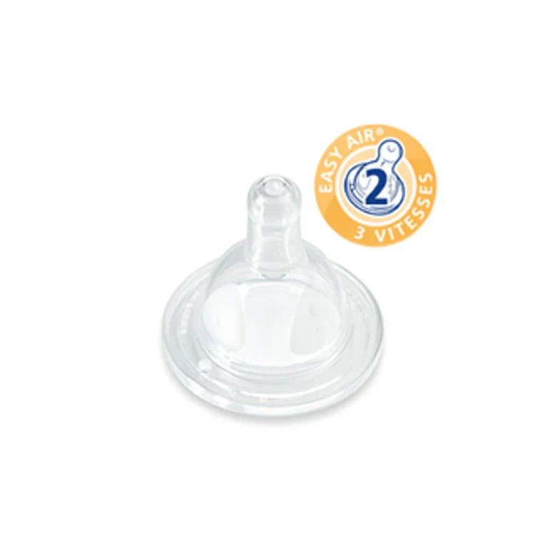 Round Pacifiers Initiation+ 0-6 months Flow 2 x2