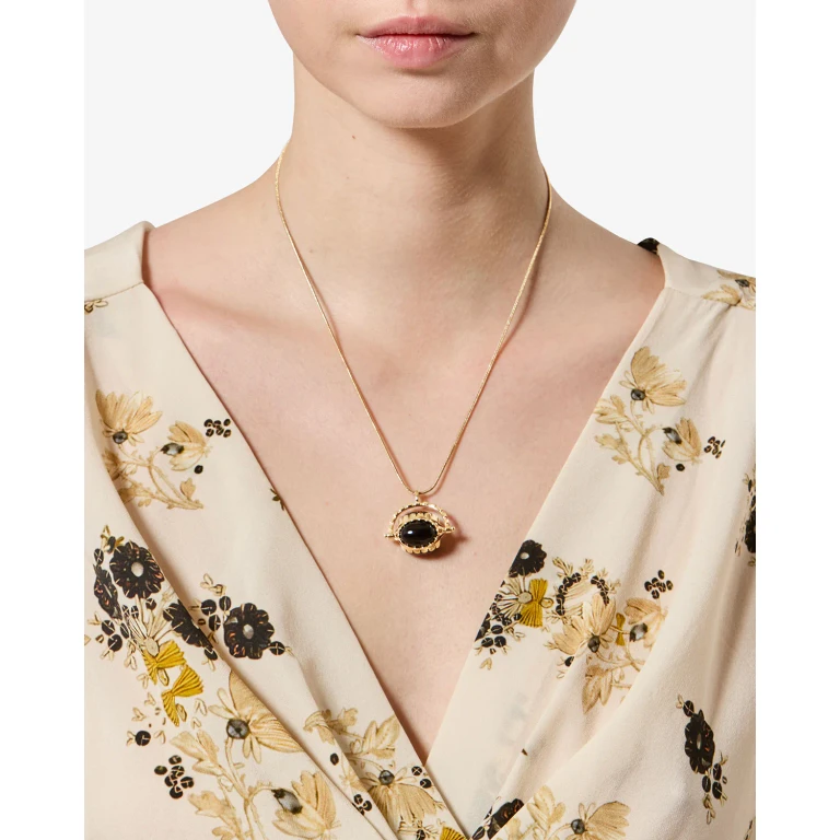 Collier Hanae - Femme - Noir - Isabel Marant
