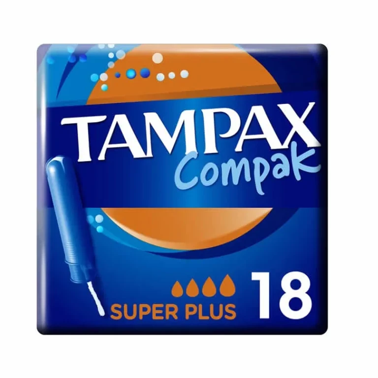 Tampax compresseak Super Plus 18 units