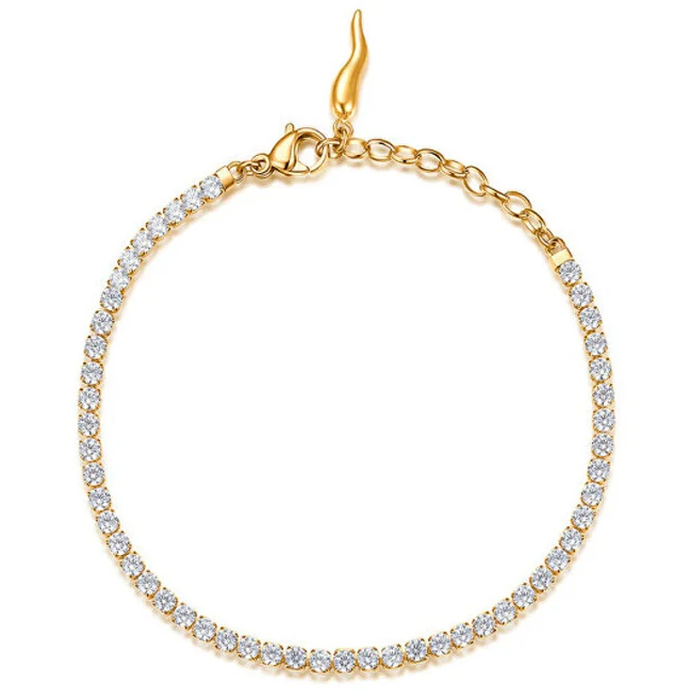 Sparkling Steel Bracelet Desideri Protection Bei015