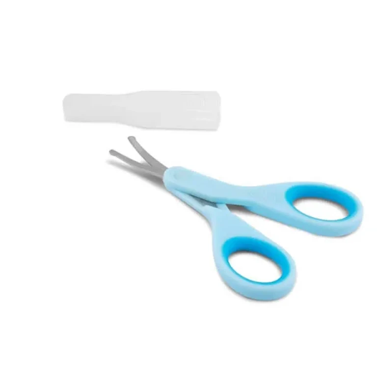 Scissors Chicco Newborn Blue 1 Unit