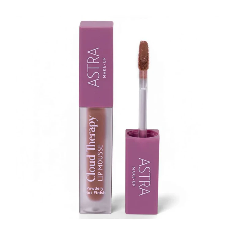 Astra Cloud Therapy Lip Mousse Matte Liquid Lipstick 03 fluffy loop