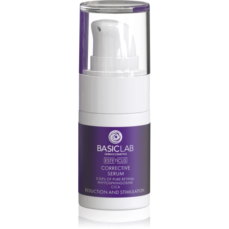 Dermocosmetics Esteticus Corrective Serum Against Skin Blemishes 0.05% Pure Retinal 15 ml