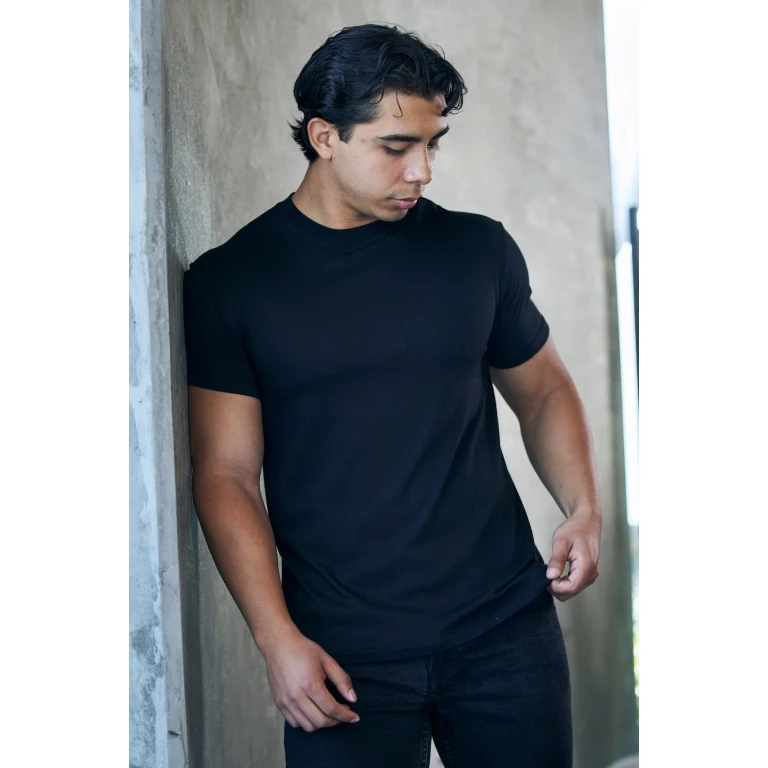 The Original Men's Bamboo Viscose/Organic Cotton Short Sleeve T-Shirt - Classic Cut