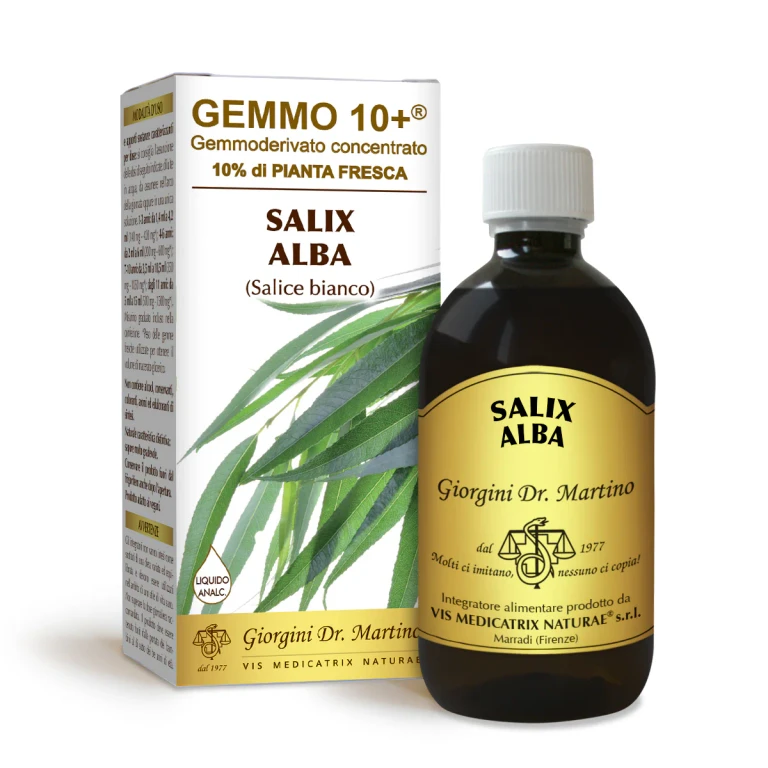 gemmo 10+ white willow 500 ml non-alcoholic liquid