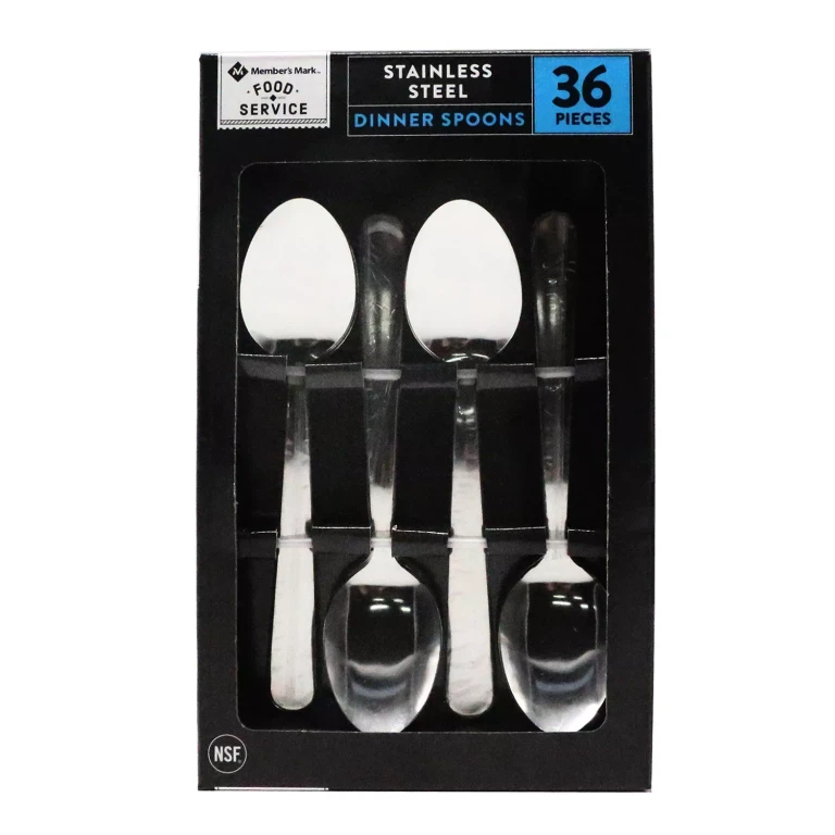 Stainless Steel Dinner Spoons 36 ct.