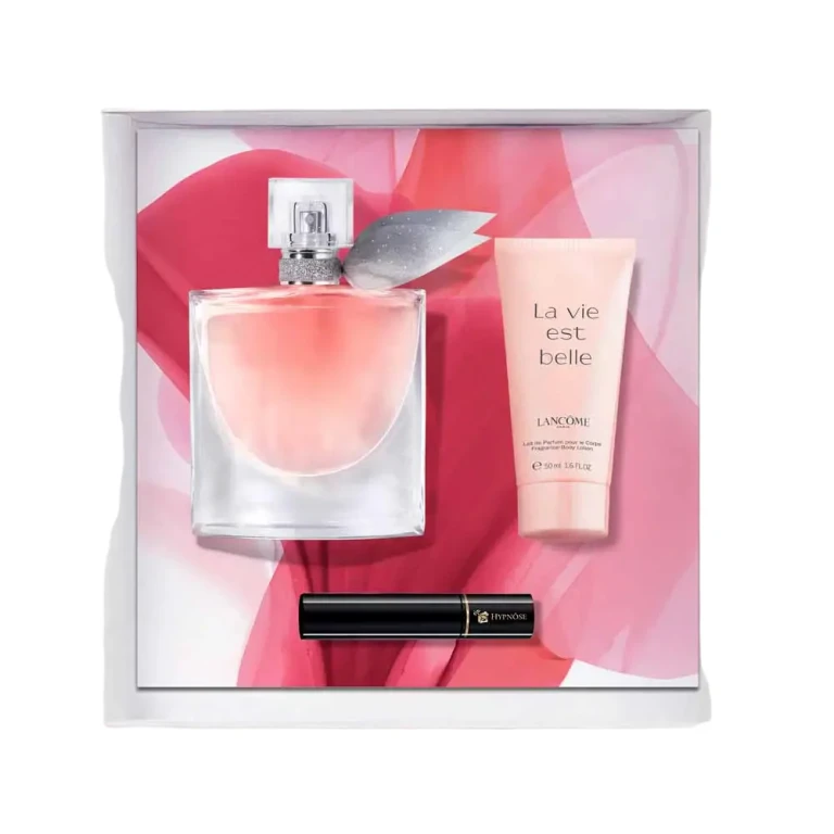 Lancome La Vie Est Belle Set Eau De Parfum 50 ml + Moisturizing Body Lotion 50 ml + Hypnose Black Mascara 2 ml