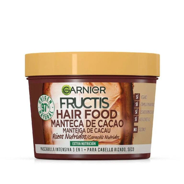 Fructis Hair Food Masque nourrissant boucles au beurre de cacao