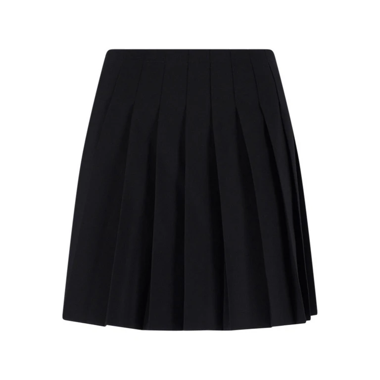 Jupe plissée MM6 Maison Margiela - Noir