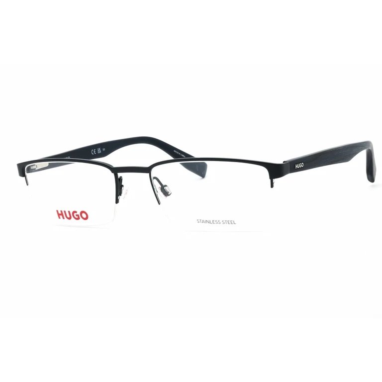 Mens Blue Rectangular Eyeglass Frames HG0324