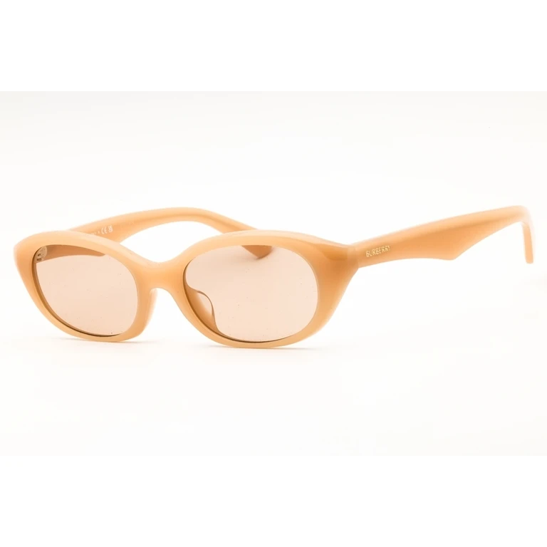 Ladies Beige Oval Sunglasses 0BE4447D
