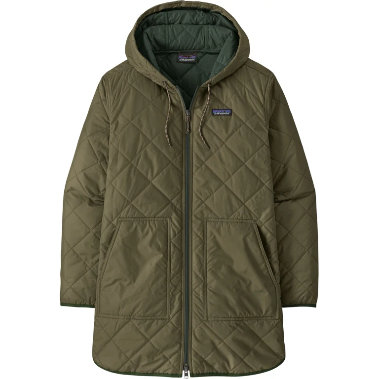 Diamond Quilted Parka - Women's