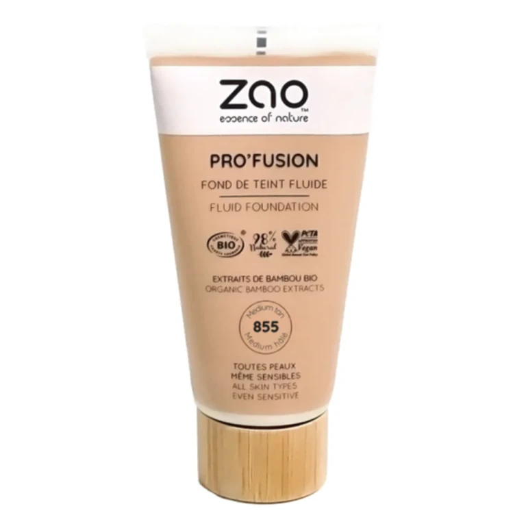 Pro'Fusion Fluid Foundation, 855 Medium Tan