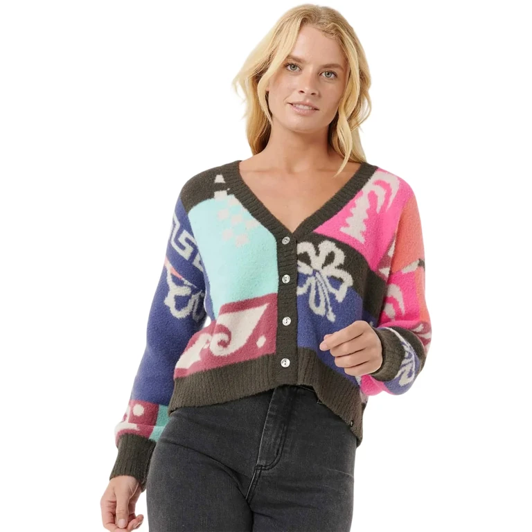 Keepsakes Jacquard Cardigan - Women's