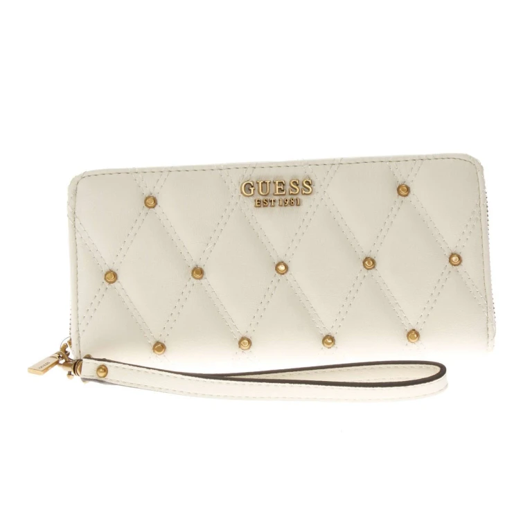 , SLG Large Zip Around Fabric Wallet SWQS8553460 Ivory Women's