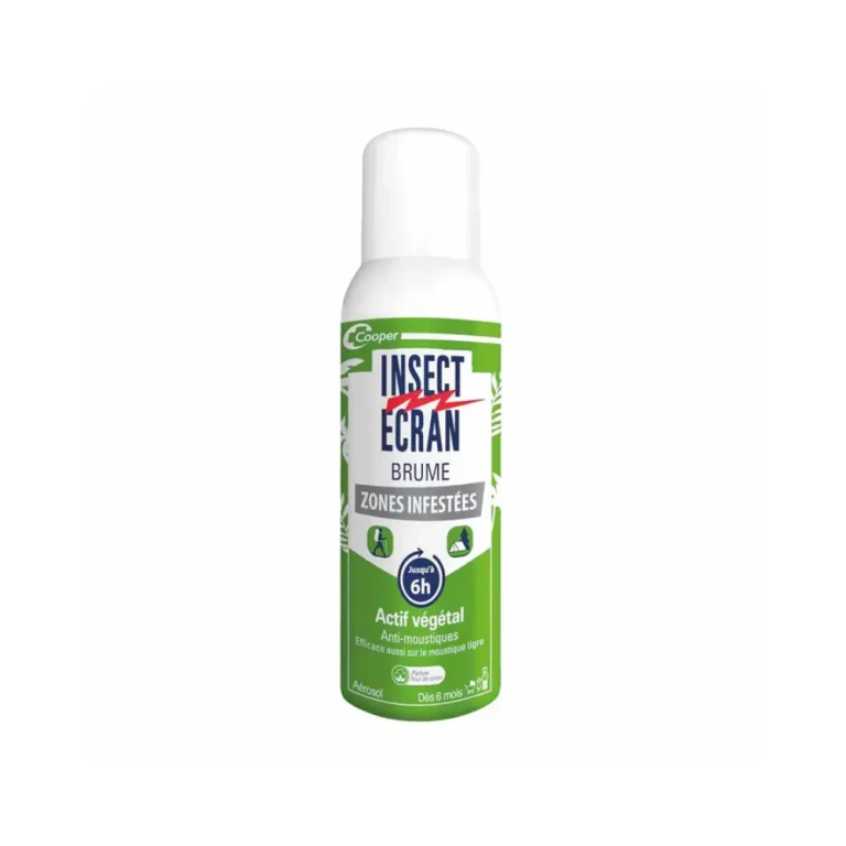 Insect Ecran Active Plant Mosquito Spray 6 Months Cotton Flower 100ml