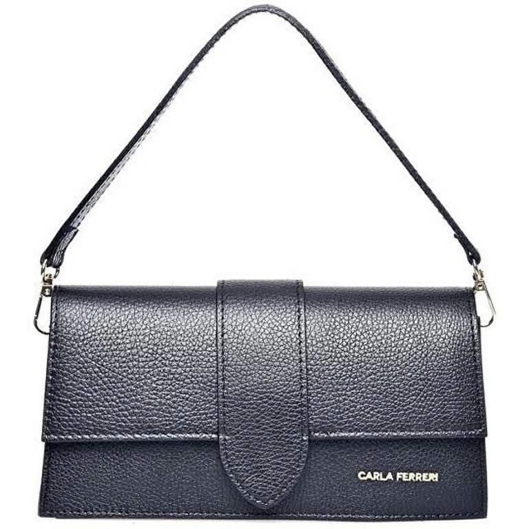 Women's Leather Handbag in black