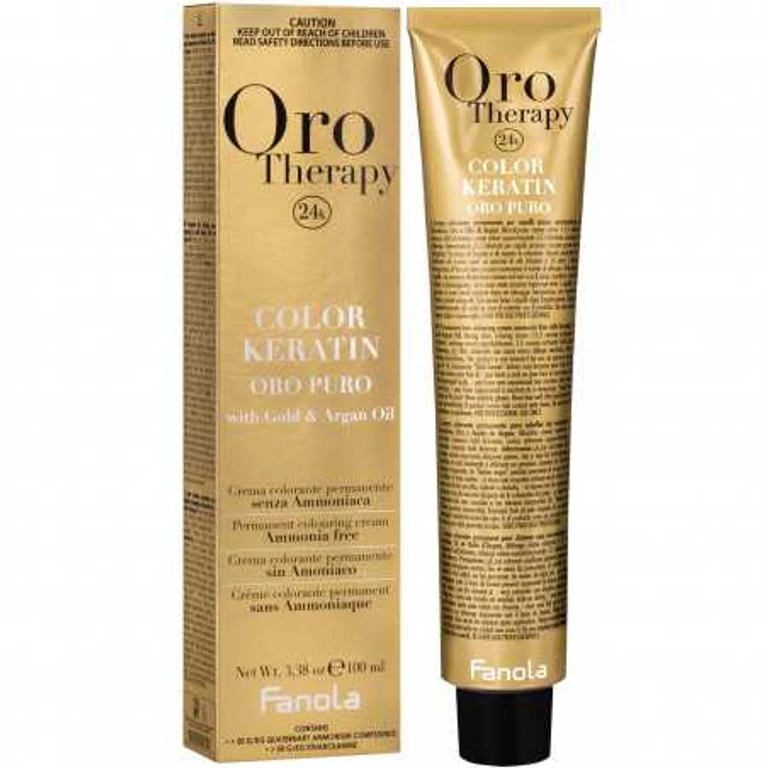 Hair dyes Fanola Gold Therapy - 7.3 Color Palette | Złoty Blonde
