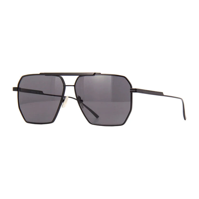 Unisex Black Aviator Sunglasses BV1012S 001