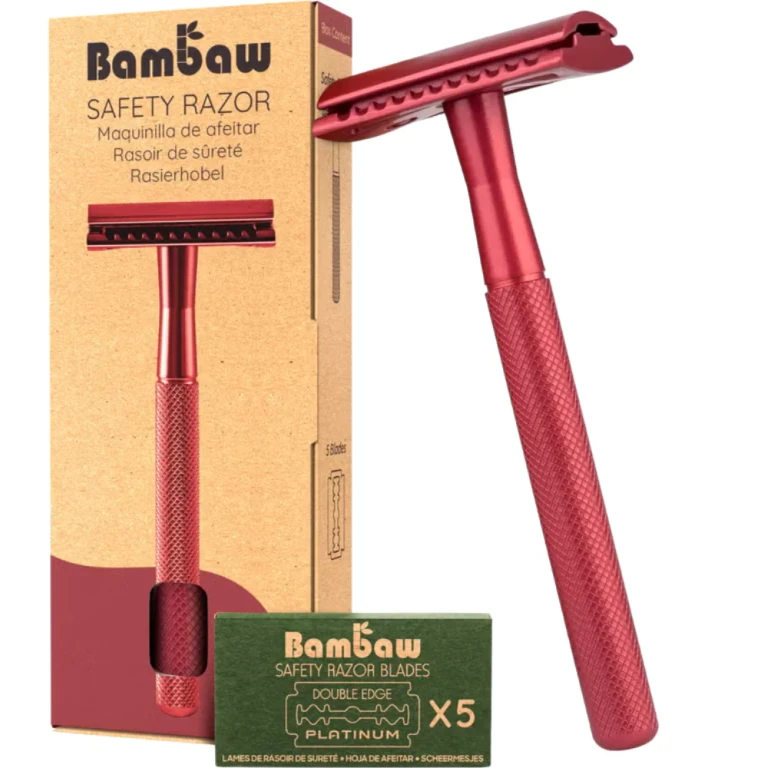 Red Safety Razor