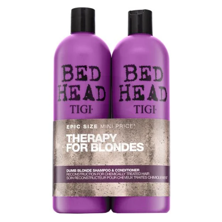 Bed Head Dumb Blonde Shampoo and Conditioner 750 ml + 750 ml