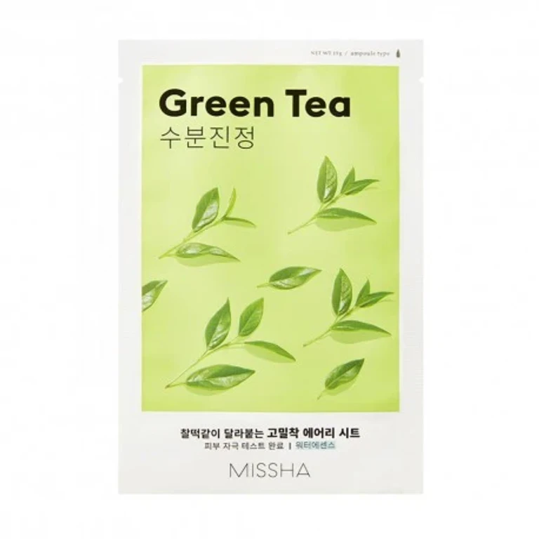 Fabric mask Missha Airy Fit Green Tea