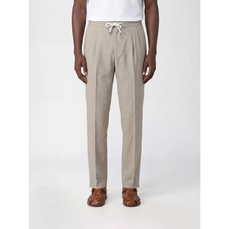 Linen and Cotton Trousers (MH255E1710C2442)