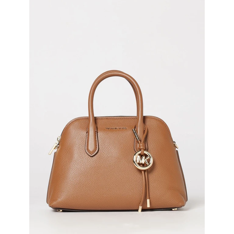 Freddie Mini Leather Handbag with MK Monogram and Logo Charm (30T6GX4S2L230)