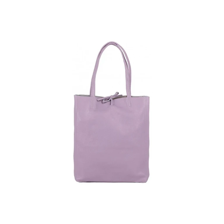 Alex Una Purple Leather Women's Bag