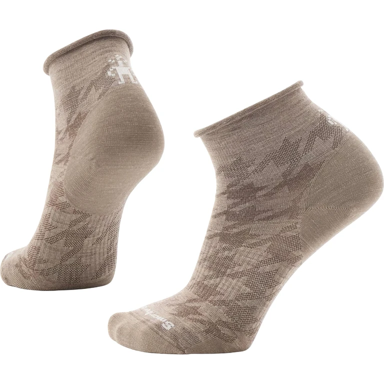 Everyday Lifestyle Houndstooth Ankle Socks - Women's
