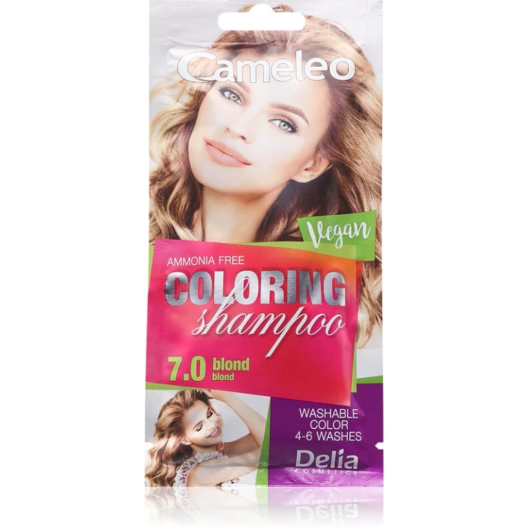 Cameleo colored shampoo for hair color 7.0 Blonde 40 ml