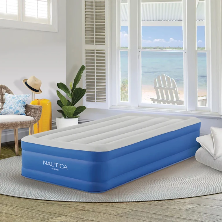 Home Plushaire 17' Queen Air Mattress with Inset Pump:- Queen