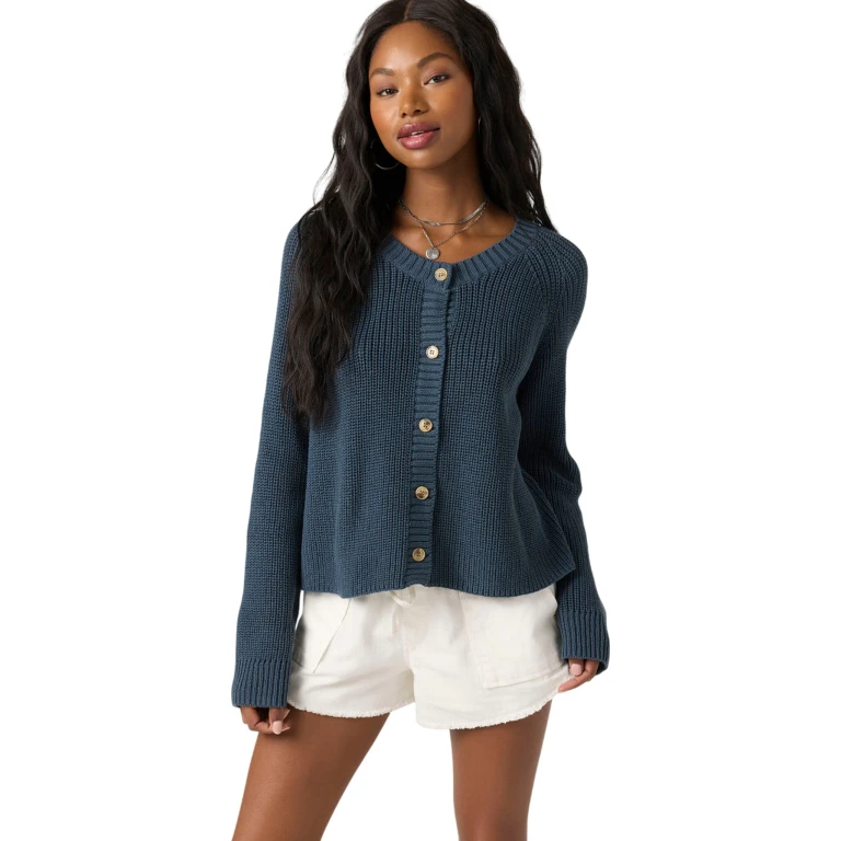 Kerris Long Sleeve Cardigan Sweater - Women's