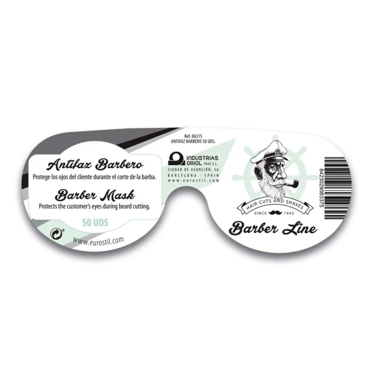 Barber Line Black Barber Mask Pack of 50