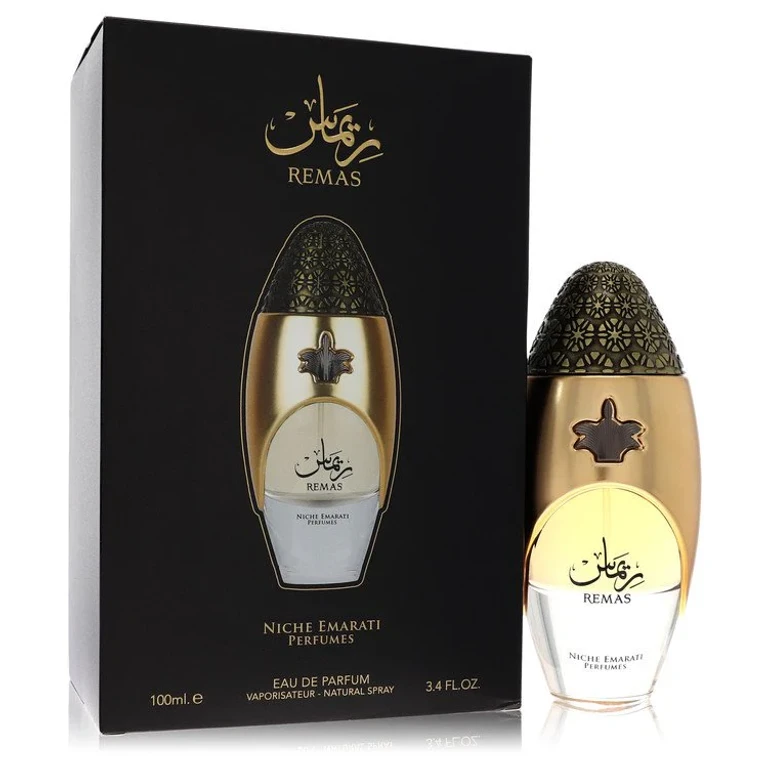 Niche Emarati Remas by Lattafa Eau De Parfum Spray (Unisex) 3.4 oz for Men