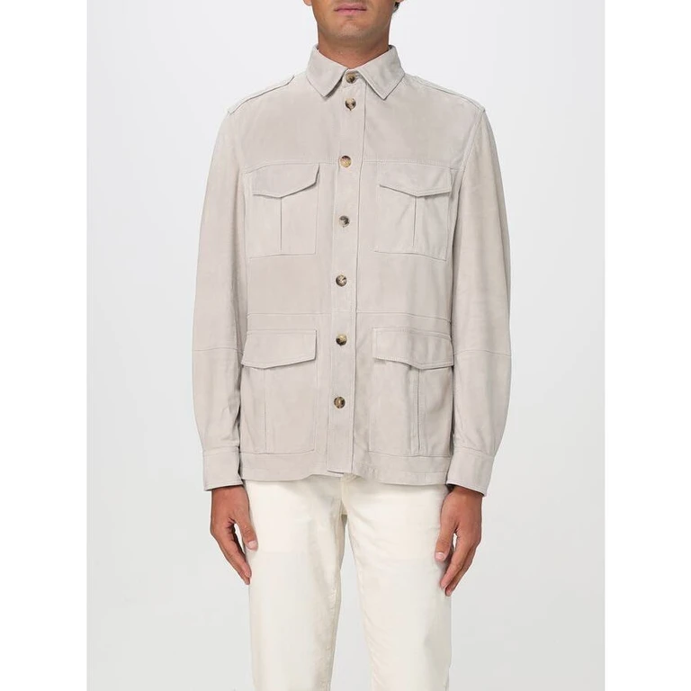 Rope Suede Utility Jacket