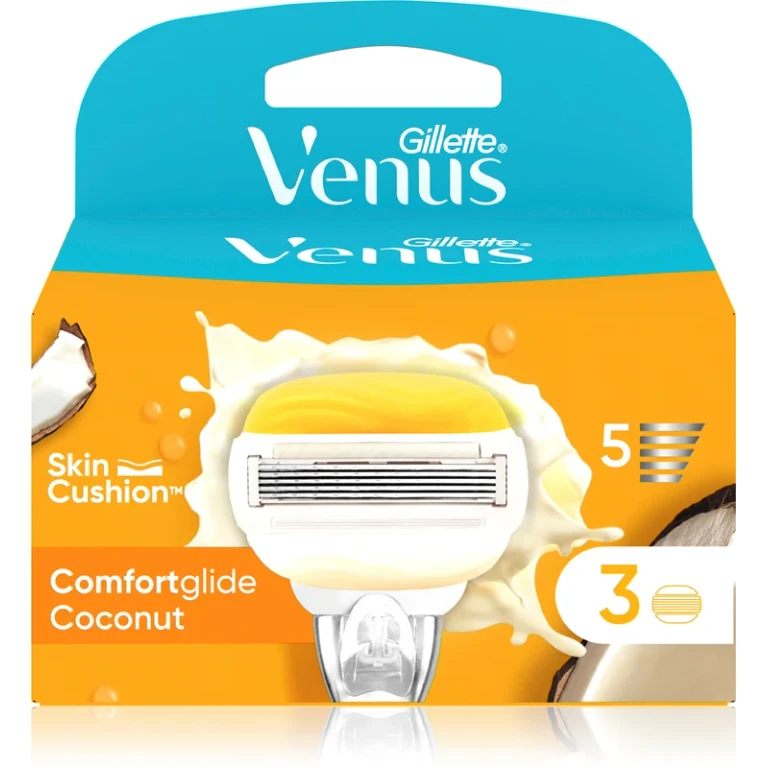 Venus Olay Coconut ComfortGlide Replacement Blades 3-Piece