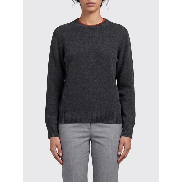 LOULOU DE SAISON Sweater Woman color Grey (OTISCHARCOALRED)