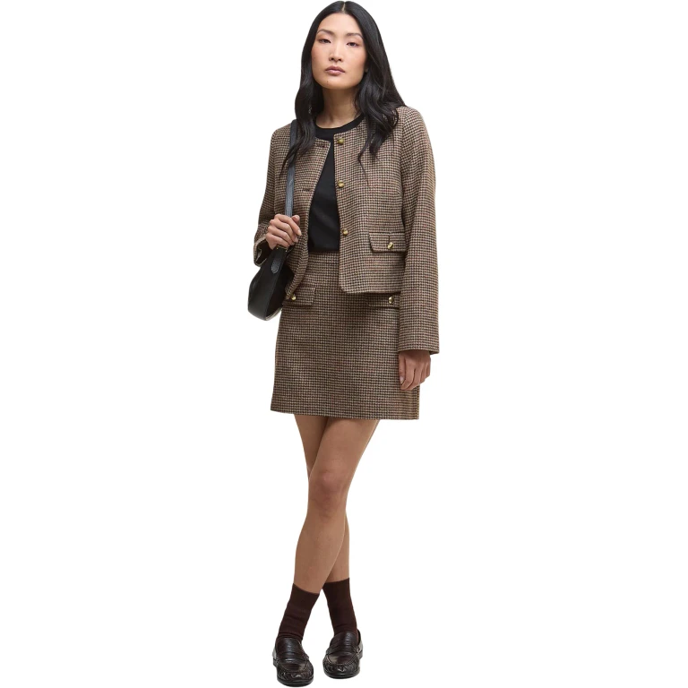 Sophia Wool Mini Skirt - Women's