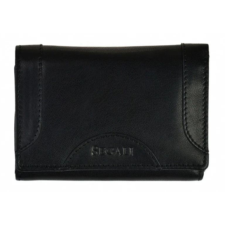 Women's Black Leather Wallet