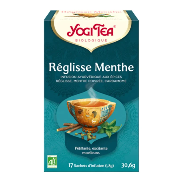 Ayurvedic Infusion Liquorice Mint Organic 17 Sachets