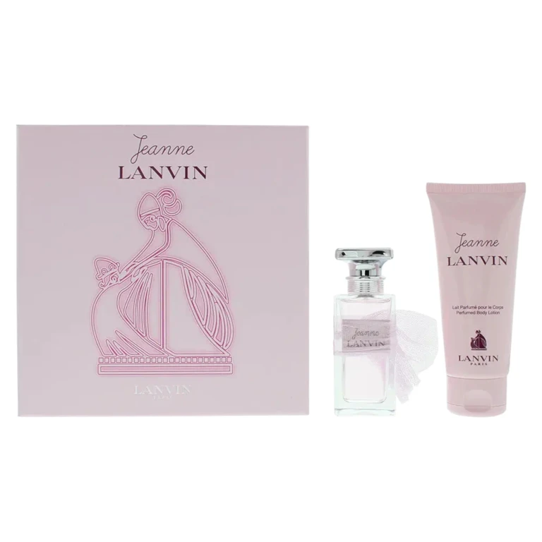 Set Lanvin: Jeanne Lanvin Women's Eau de Parfum 50 ml + Jeanne Lanvin Scented Body Lotion 100 ml