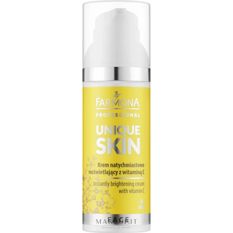 Unique Instant Brightening Skin Cream with Vitamin C 50ml