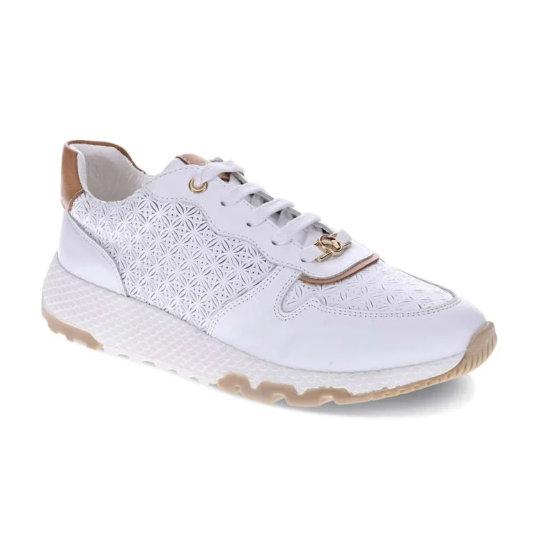 Los Angeles Casual Sneaker - White/Tan