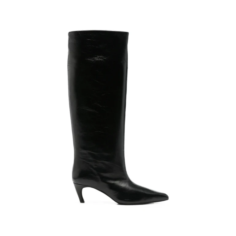Pathos Pointed-toe Knee-high Boots