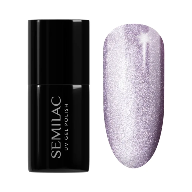 UV Hybrid Gloss GALA gel nail polish with UV/LED lamp color 664 Lilac Gloss 7 ml
